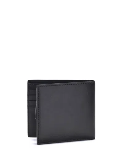 Dsquared2 Compact Design Fold Wallet In Black