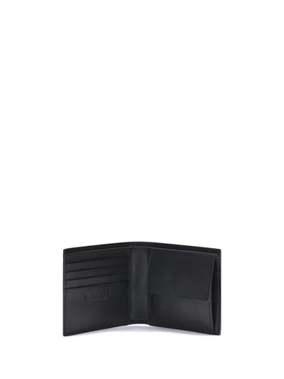 Dsquared2 Compact Design Fold Wallet In Black