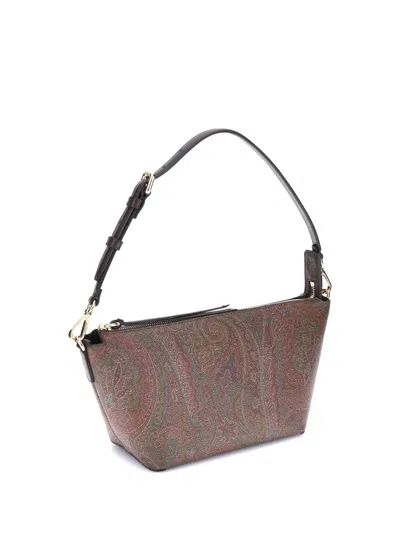 Etro Jacquard Paisley Fabric Shoulder Bag In Multi
