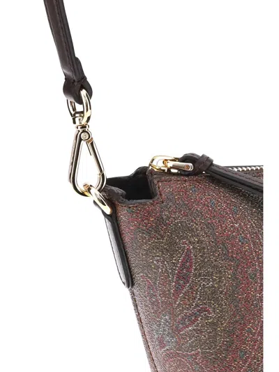 Etro Jacquard Paisley Fabric Shoulder Bag In Multi