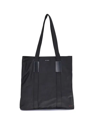 Kiton Nylon Tote Bag In Black