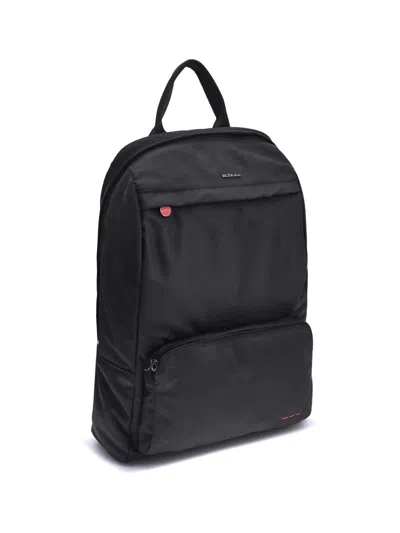 Kiton Monochrome Backpack In Black