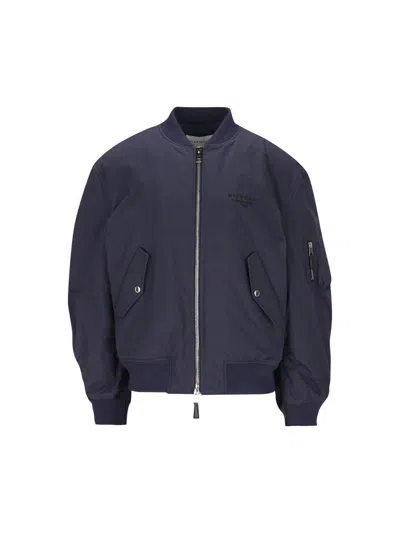 Givenchy Contemporary Cotton Blend Bomber Jacket