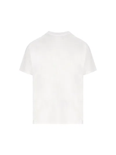 Givenchy Logo Lettering Crewneck T-shirt In White