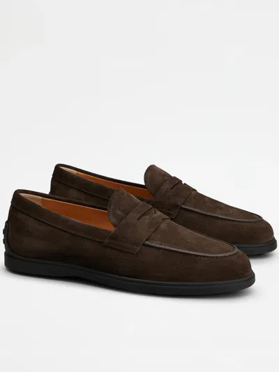 Tod's Leather Penny Loafers