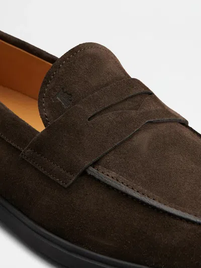 Tod's Leather Penny Loafers