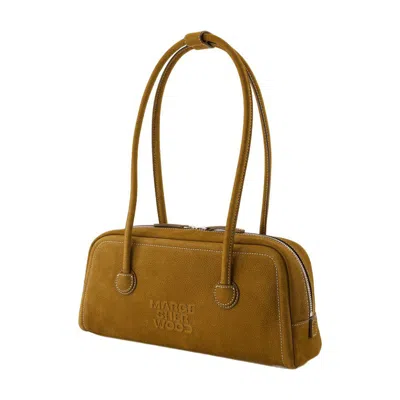 Margesherwood Soft Baguette Bag In Brown