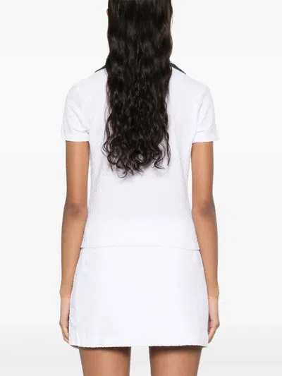 Casablanca Women Ribbed Collar Shirt