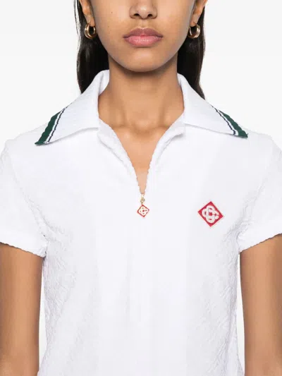 Casablanca Women Ribbed Collar Shirt