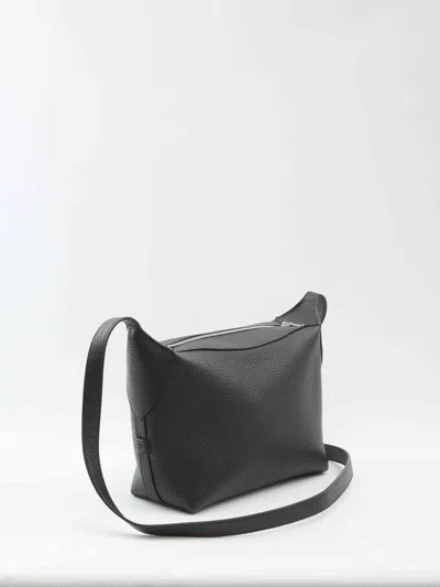 Celine Men Black Leather Crossbody