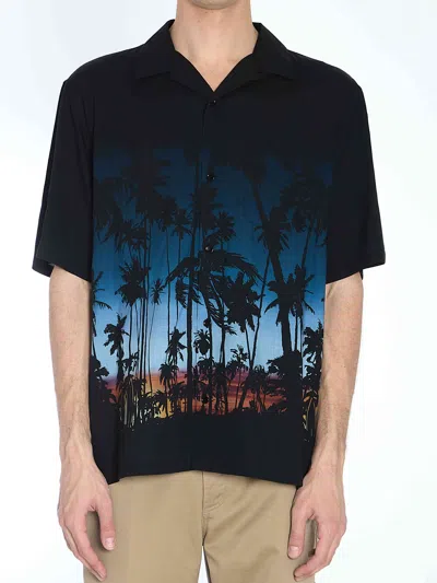 Celine Hawaiana Printed Viscose Shirt
