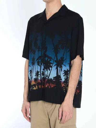 Celine Hawaiana Printed Viscose Shirt