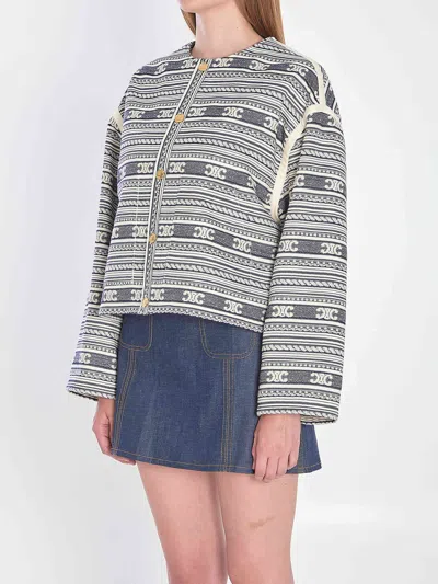Celine Long Sleeve Casual Jacket