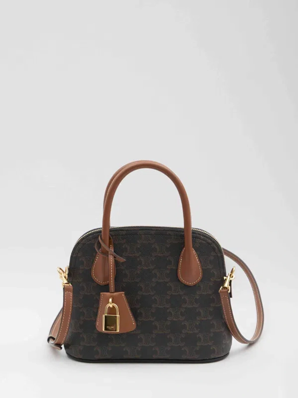 【CELINE】TEEN HONORINE BAG●120682DNK04LU Celine Women Teen Honorine Bag In Brown | ModeSens