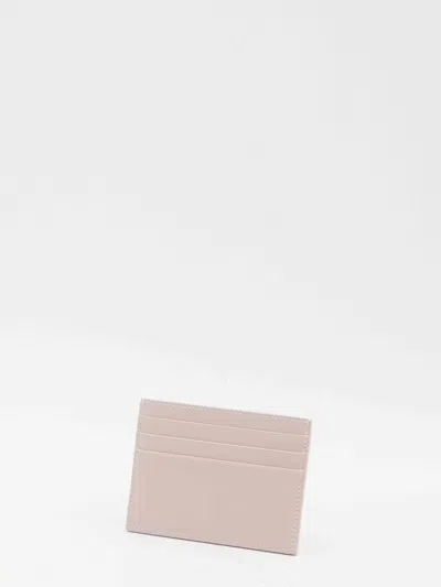 Celine Women Triomphe Card Holder In Pink