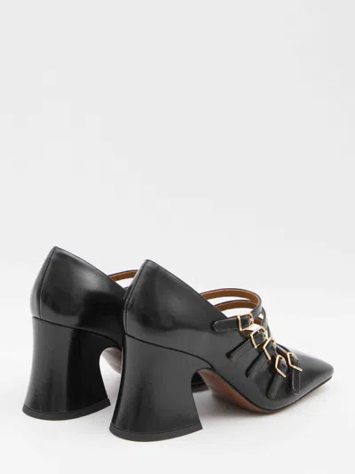 Chloé Janis 75 Multi-strap Pumps