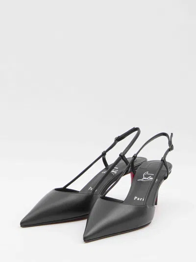 Christian Louboutin Pointed Toe Sling Back Stiletto Pumps