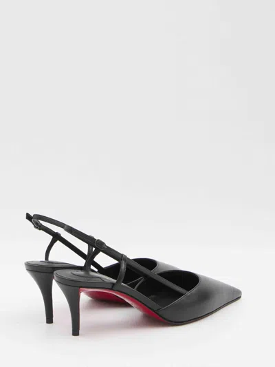 Christian Louboutin Pointed Toe Sling Back Stiletto Pumps