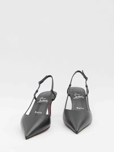 Christian Louboutin Pointed Toe Sling Back Stiletto Pumps