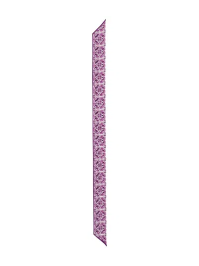 Dolce & Gabbana Women Maiolica Print Scarf