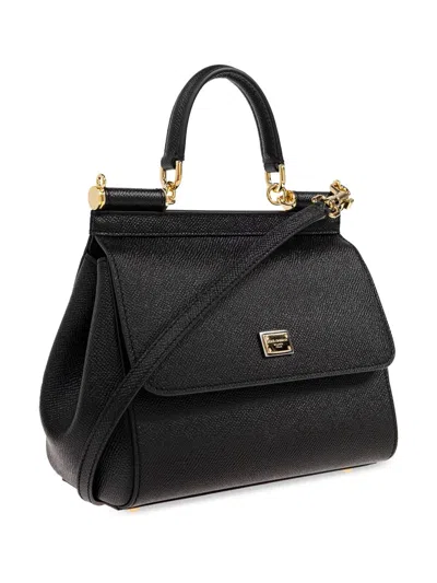 Dolce & Gabbana Medium Black Sicily Hand Bag