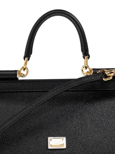 Dolce & Gabbana Medium Black Sicily Hand Bag