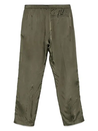 Dries Van Noten Parkino 1427 M.w.pants In Green