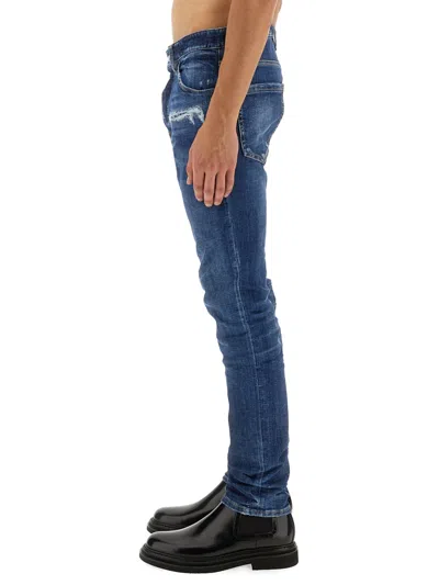 Dsquared2 Stretch Denim Cool Guy Jeans In Blue