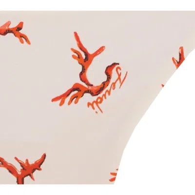 Fendi Women Coral Print Seaslip