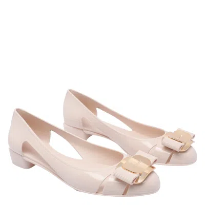 Ferragamo Vara-bow Cut-out Pumps