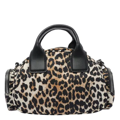 Ganni Leopard-print Tote Bag