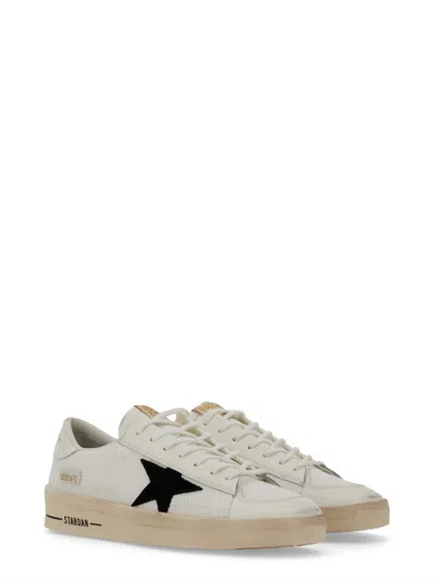 Golden Goose Deluxe Brand White Low-top Sneakers With Star Patch