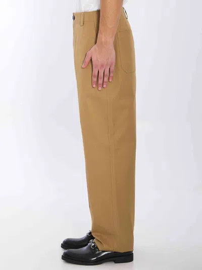 Gucci Cotton Twill Trousers