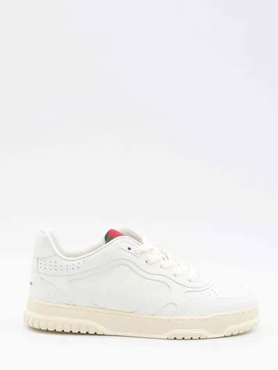 Gucci Re-web Sneakers In White