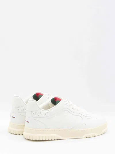 Gucci Re-web Sneakers In White
