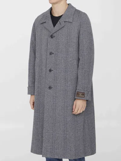 Gucci Houndstooth Coat