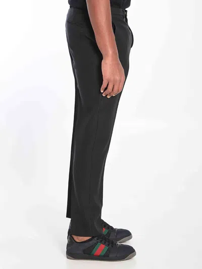 Gucci Tailored Trousers In Black