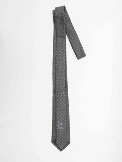 Gucci Men Tie With Horsebit