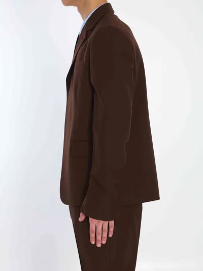 Gucci Wool Twill Single-breasted Jacket
