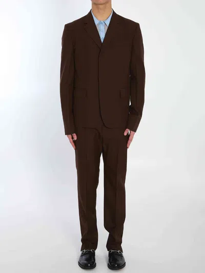 Gucci Wool Twill Single-breasted Jacket