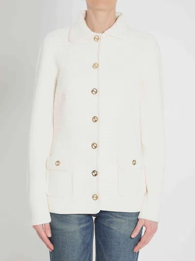 Gucci Women Cotton Cardigan