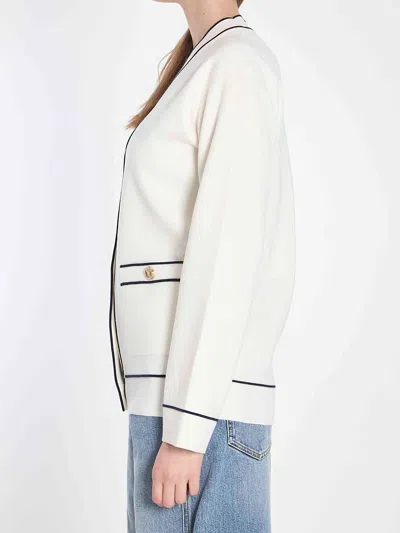 Gucci Women Fine Wool Cardigan In Multi