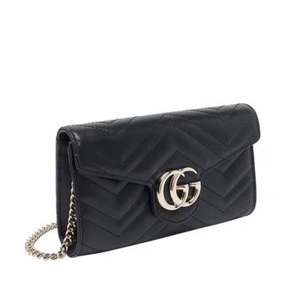 Gucci Women Gg Marmont Chain Wallet