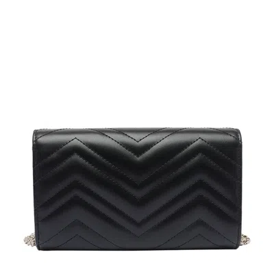 Gucci Women Gg Marmont Chain Wallet
