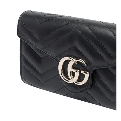 Gucci Women Gg Marmont Chain Wallet