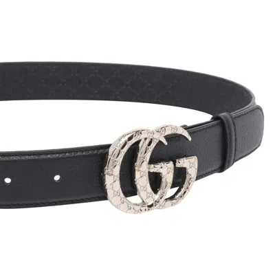Gucci Women Gg Marmont Thin Belt