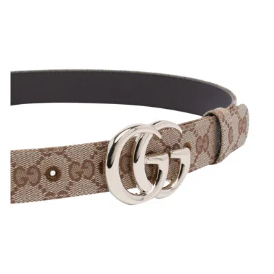 Gucci Women Gg Marmont Thin Belt
