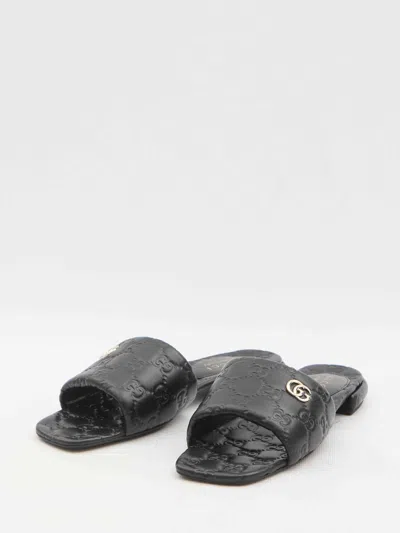 Gucci Women Gg Slide Sandals