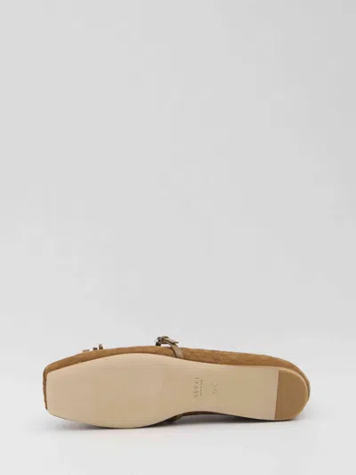 Gucci Women  Horsebit Ballet Flats
