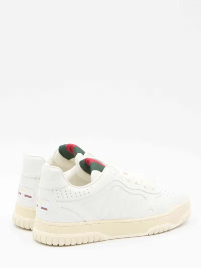 Gucci Re-web Leather Sneakers